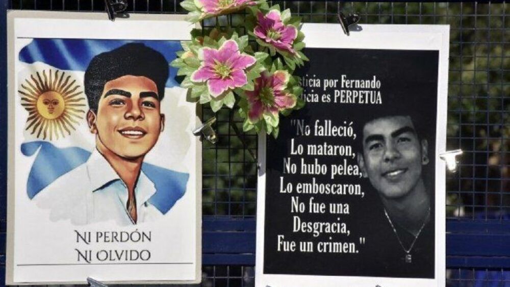 Fernando Báez Sosa fue asesinado frente a un boliche, en la ciudad Villa Gesell, Argentina.