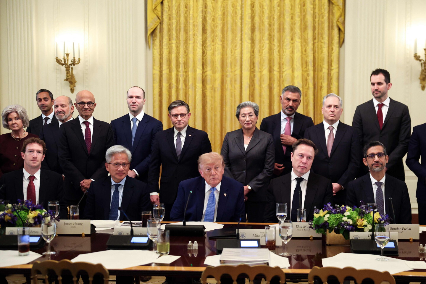 President Trump Meets With AI Executives At White House