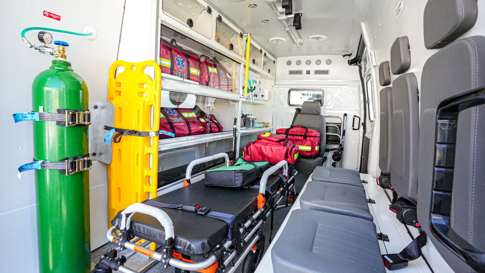 ambulancias en palacio