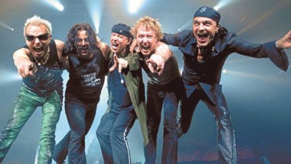 Scorpions.  El mítico grupo celebra su cincuentenario.