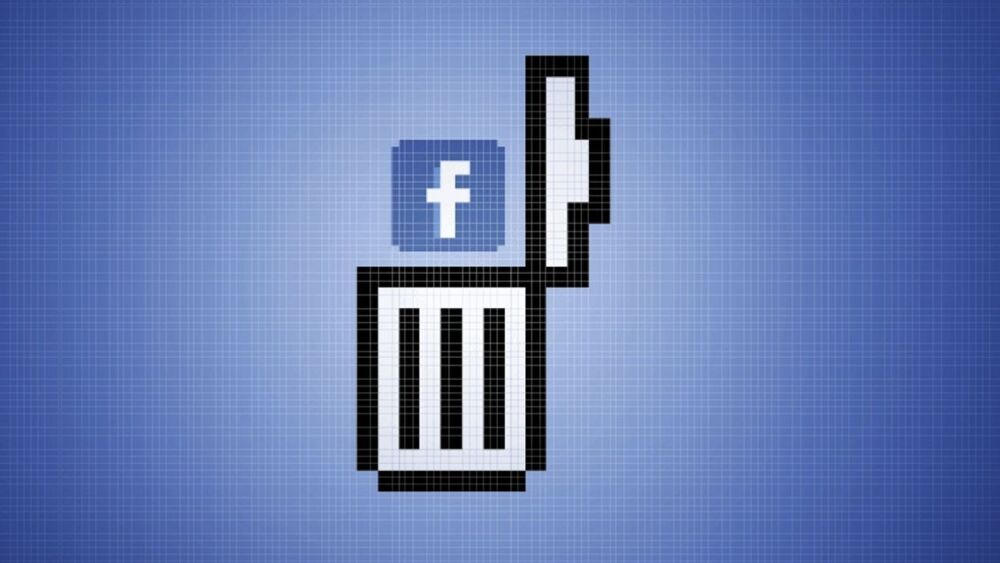 Al basurero. Llaman a eliminar cuentas de Facebook.