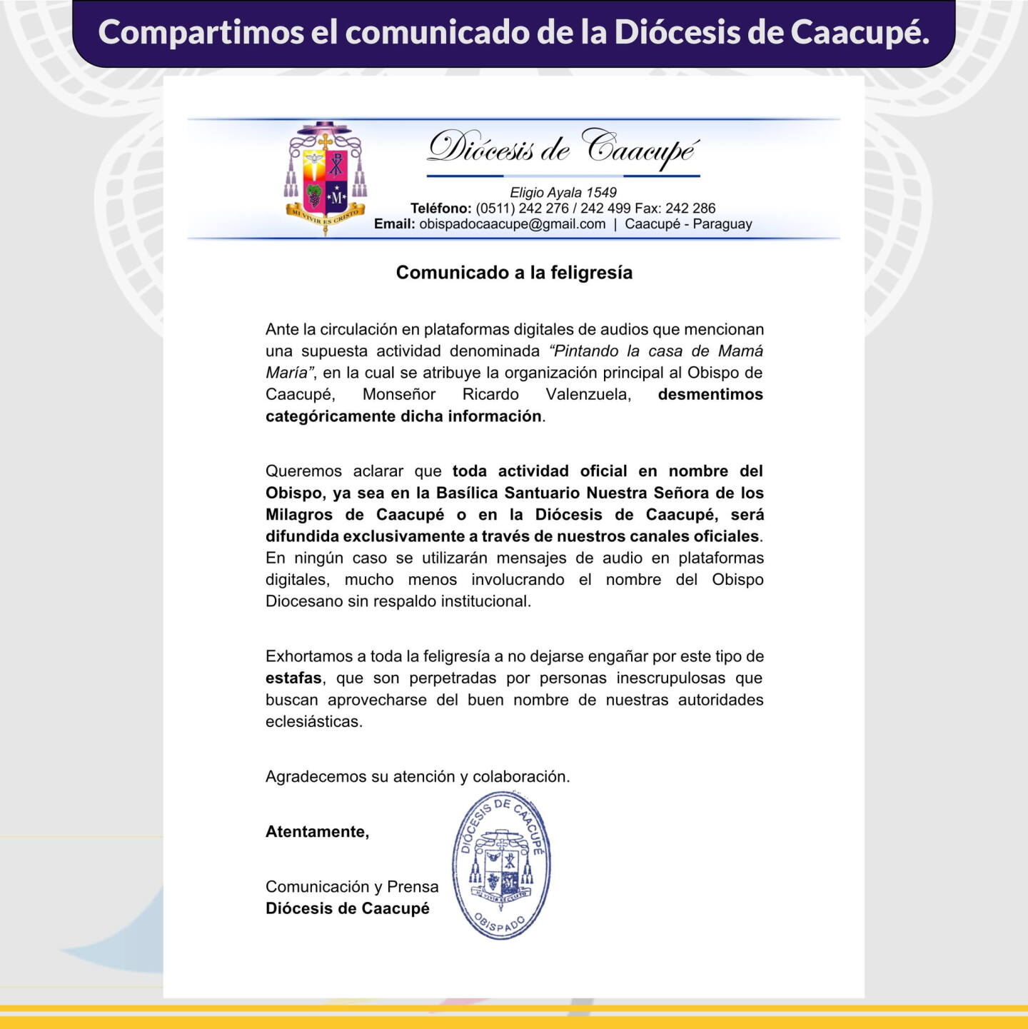 Comunicado