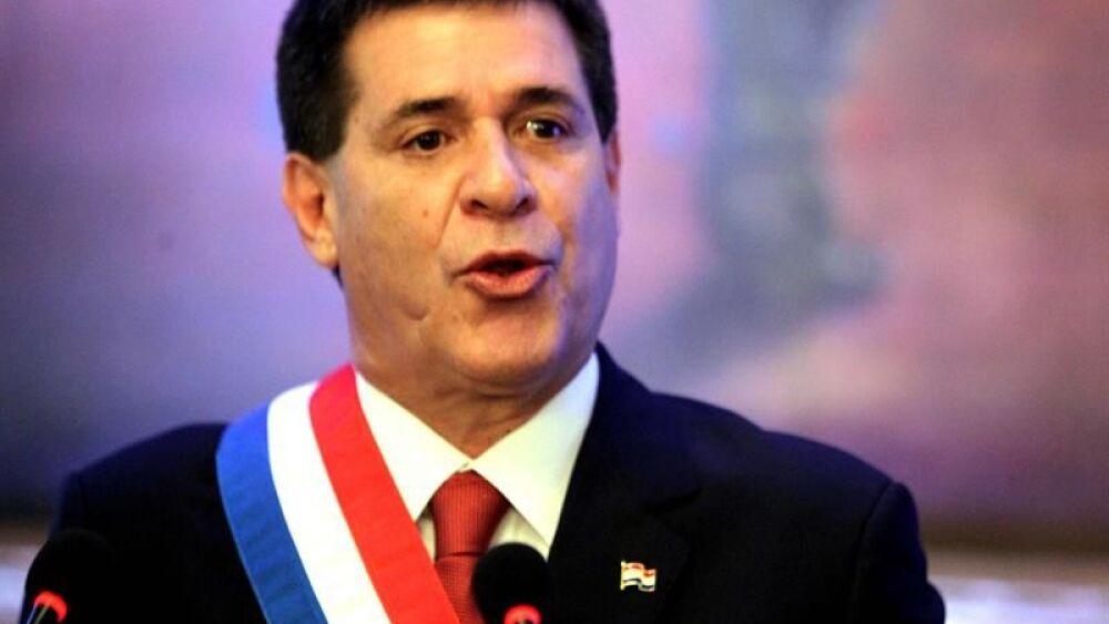El presidente paraguayo, Horacio Cartes. EFE/Archivo