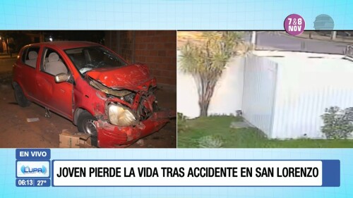 Así quedó el vehículo de la víctima fatal