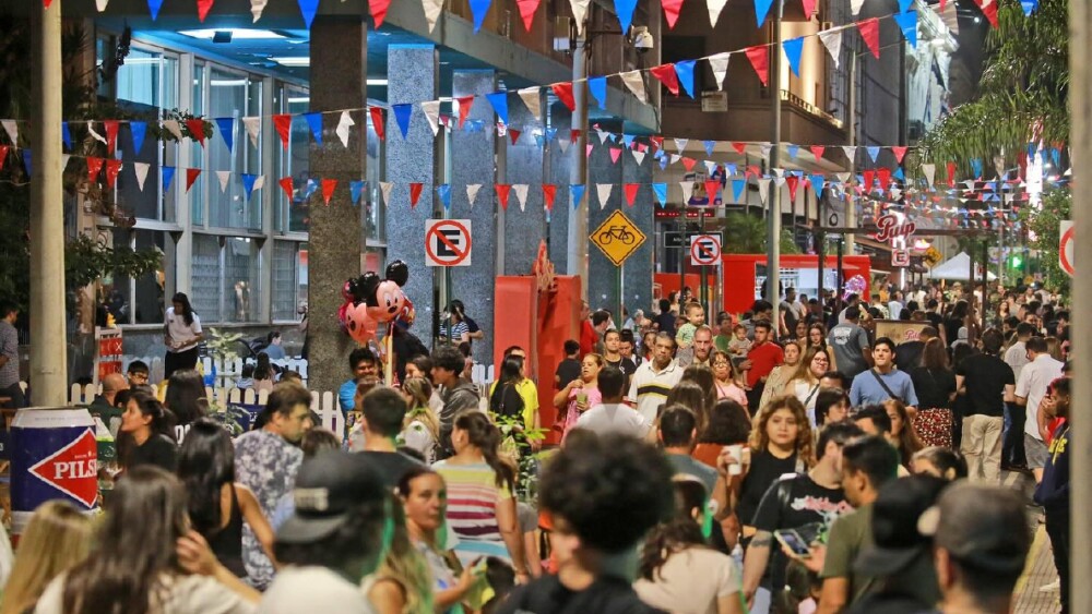calle palma, centro de ASunción