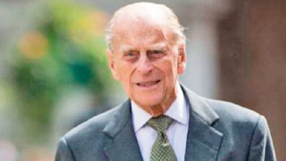 El duque de Edimburgo, esposo de la reina Isabel.
