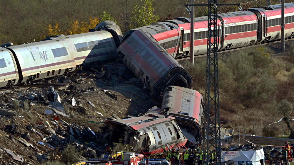 Accidente ferroviario en España