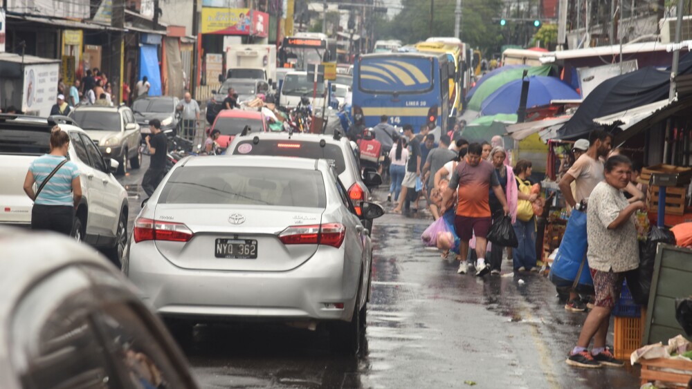 Mercado 4, clima, llovizna