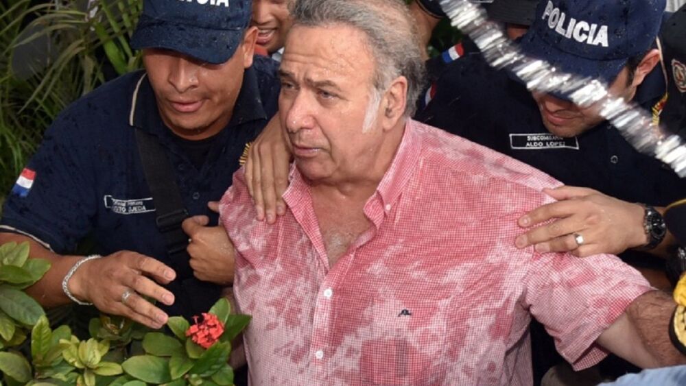 Procesado. El ex senador colorado Óscar González Daher.